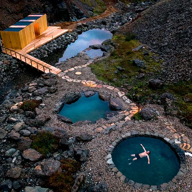 Húsafell Canyon Baths (West Iceland