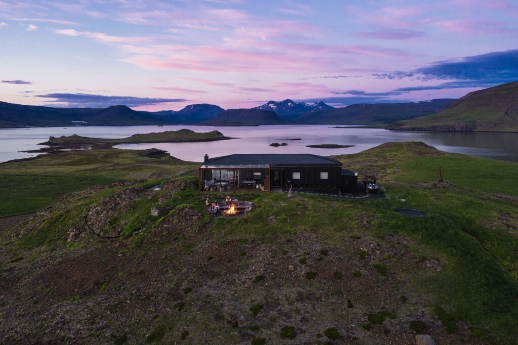 Hvammsvik Hot Springs in Iceland