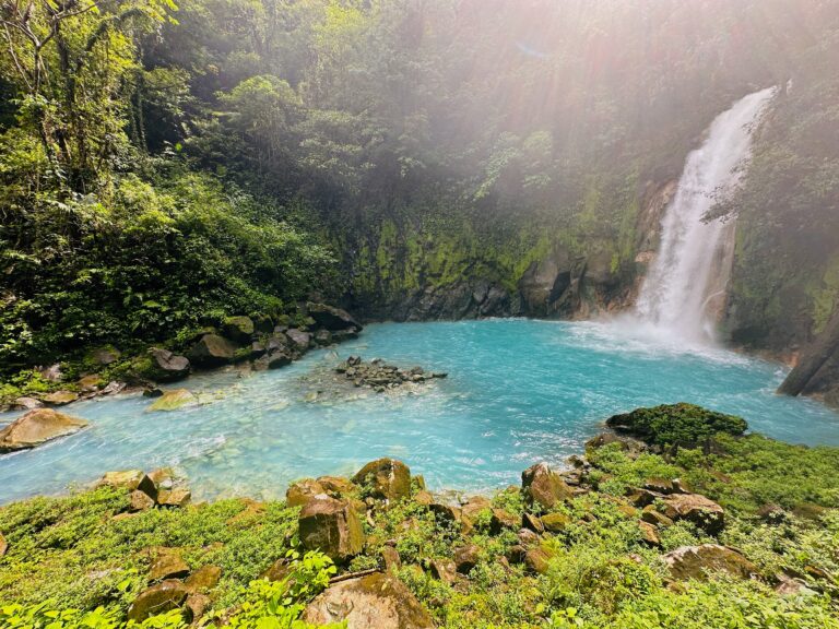 Rio Celeste Waterfall Costa Rica